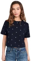 Veronica Beard Jean Sebastian Tee Navy In Navy