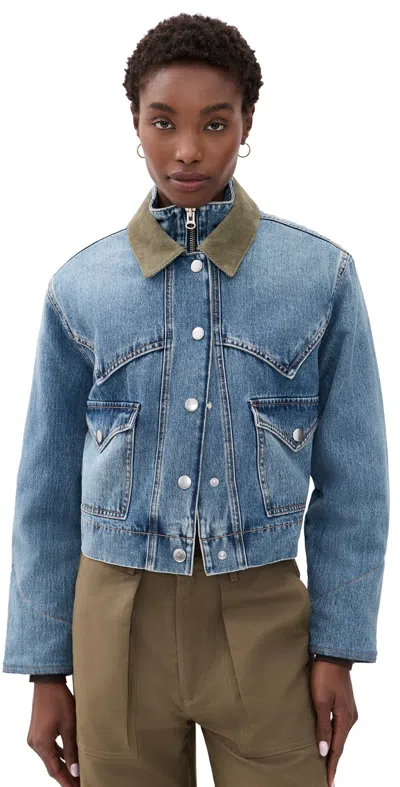 Veronica Beard Jean Wegner Denim Jacket Memory Lane
