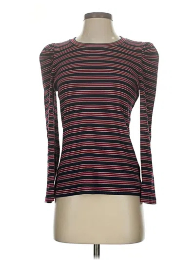 Pre-owned Veronica Beard Jeans 3/4 Sleeve T-shirt In Red