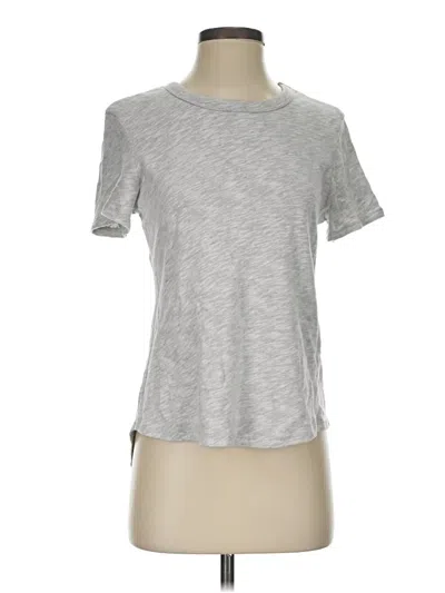 Pre-owned Veronica Beard Jeans Active T-shirt In Silver