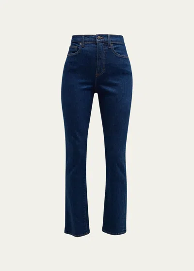 Veronica Beard Jeans Alenah Slim Straight Jeans In Rodeo Clea