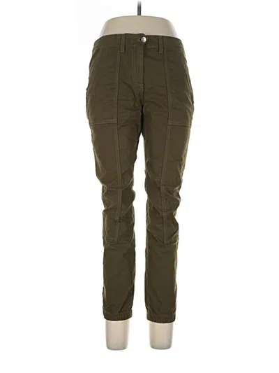 Pre-owned Veronica Beard Jeans Cargo Pants In Green