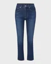 Veronica Beard Jeans Carly Kick Flare Ankle Jeans In Bright Blue