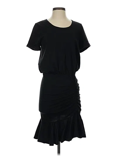 Pre-owned Veronica Beard Jeans Casual Dress In Black