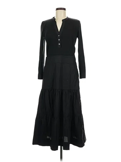 Pre-owned Veronica Beard Jeans Casual Dress In Black