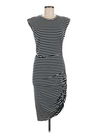 Pre-owned Veronica Beard Jeans Casual Dress In Black