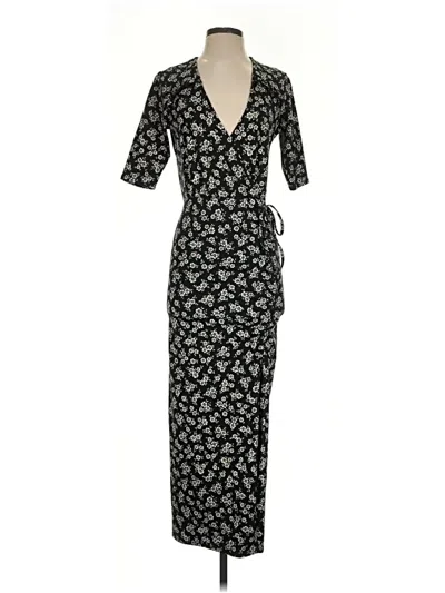 Pre-owned Veronica Beard Jeans Casual Dress In Black