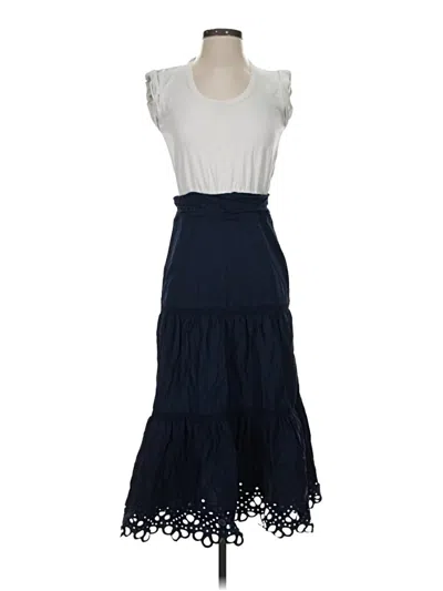 Pre-owned Veronica Beard Jeans Casual Dress In Blue