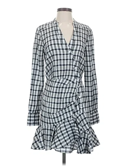 Pre-owned Veronica Beard Jeans Casual Dress In Gray