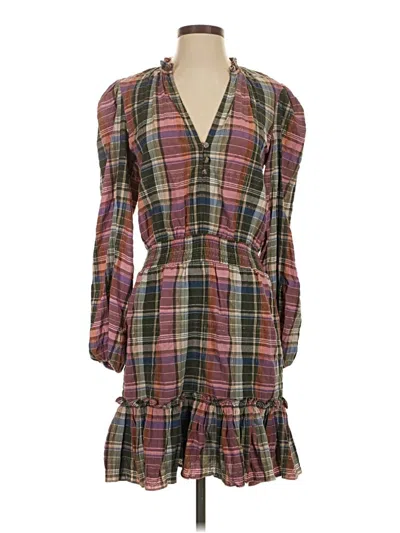 Pre-owned Veronica Beard Jeans Casual Dress In Pink
