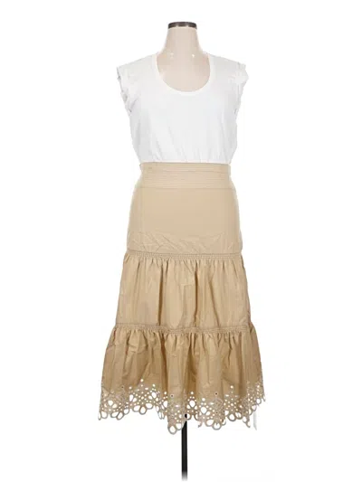 Pre-owned Veronica Beard Jeans Casual Dress In Tan