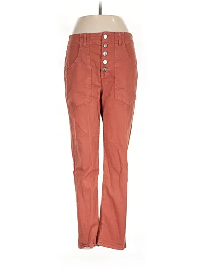 Pre-owned Veronica Beard Jeans Casual Pants In Brown
