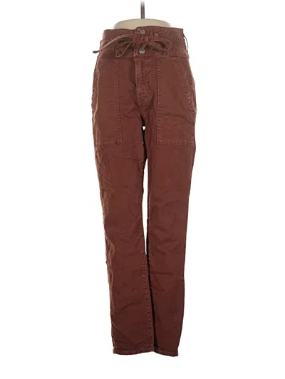 Pre-owned Veronica Beard Jeans Casual Pants In Brown