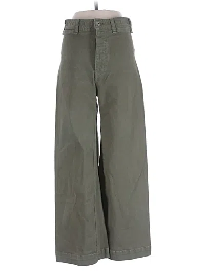 Pre-owned Veronica Beard Jeans Casual Pants In Green