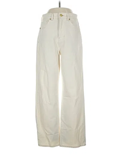 Pre-owned Veronica Beard Jeans Casual Pants In Ivory