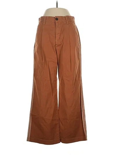Pre-owned Veronica Beard Jeans Casual Pants In Orange