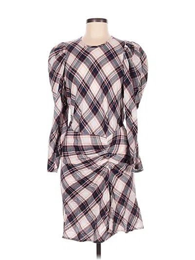 Pre-owned Veronica Beard Jeans Cocktail Dress In Gray