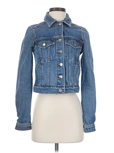 Pre-owned Veronica Beard Jeans Denim Jacket In Blue