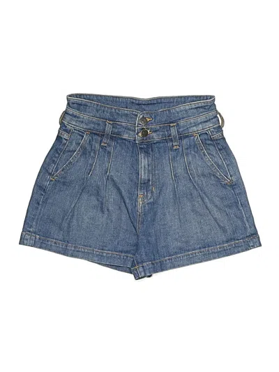 Pre-owned Veronica Beard Jeans Denim Shorts In Blue
