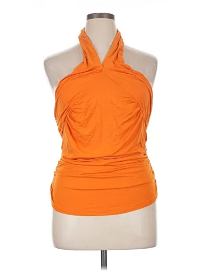 Pre-owned Veronica Beard Jeans Halter Top In Orange