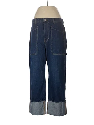 Pre-owned Veronica Beard Jeans Jeans In Blue