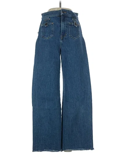 Pre-owned Veronica Beard Jeans Jeans In Blue