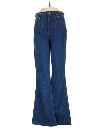 Pre-owned Veronica Beard Jeans Jeans In Blue