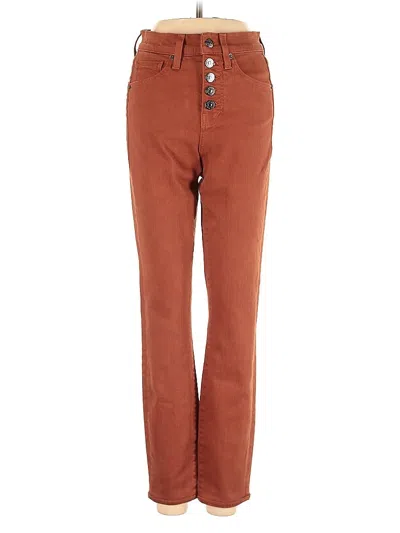 Pre-owned Veronica Beard Jeans Jeans In Brown