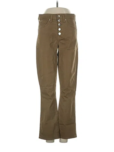 Pre-owned Veronica Beard Jeans Jeans In Brown