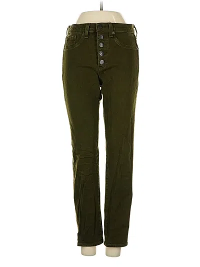Pre-owned Veronica Beard Jeans Jeans In Green