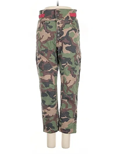 Pre-owned Veronica Beard Jeans Jeans In Green