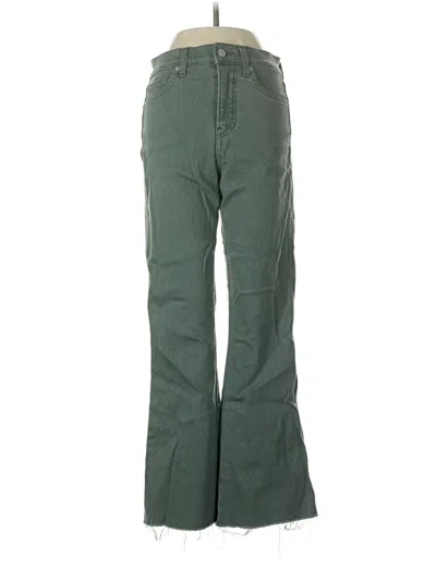 Pre-owned Veronica Beard Jeans Jeans In Green