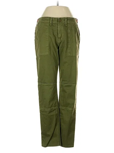 Pre-owned Veronica Beard Jeans Jeans In Green