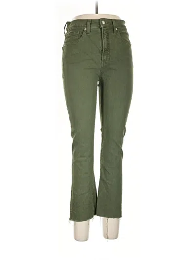 Pre-owned Veronica Beard Jeans Jeans In Green