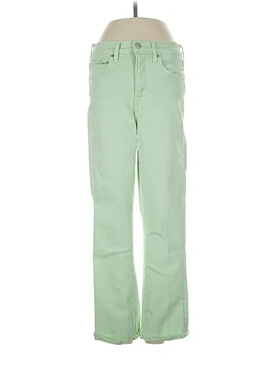 Pre-owned Veronica Beard Jeans Jeans In Green