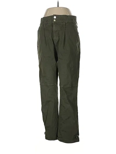 Pre-owned Veronica Beard Jeans Jeans In Green