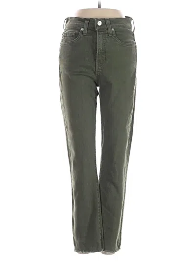 Pre-owned Veronica Beard Jeans Jeans In Green