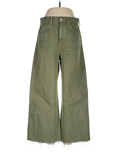 Pre-owned Veronica Beard Jeans Jeans In Green