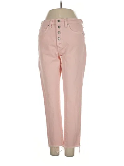 Pre-owned Veronica Beard Jeans Jeans In Pink