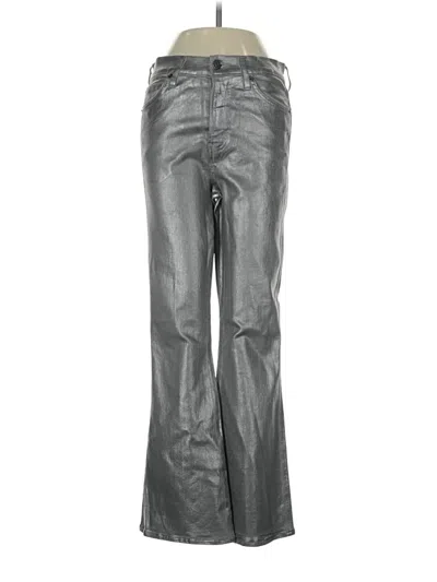 Pre-owned Veronica Beard Jeans Jeans In Silver