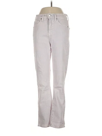 Pre-owned Veronica Beard Jeans Jeans In Silver
