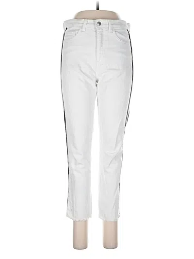 Pre-owned Veronica Beard Jeans Jeans In White