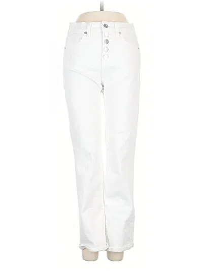 Pre-owned Veronica Beard Jeans Jeans In White