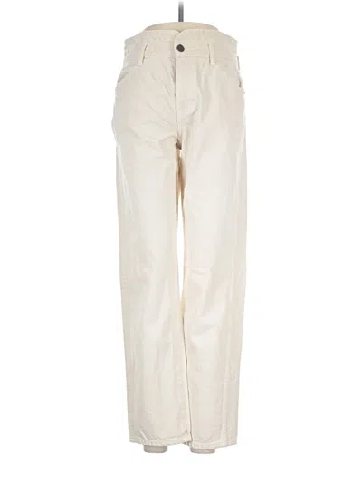 Pre-owned Veronica Beard Jeans Jeans In White