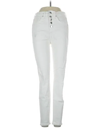 Pre-owned Veronica Beard Jeans Jeans In White