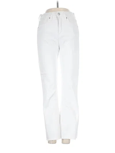 Pre-owned Veronica Beard Jeans Jeans In White
