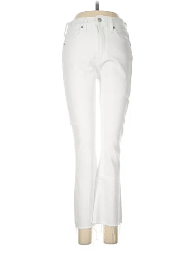 Pre-owned Veronica Beard Jeans Jeans In White