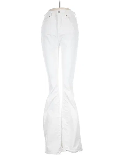 Pre-owned Veronica Beard Jeans Jeans In White