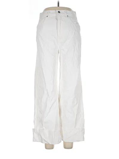 Pre-owned Veronica Beard Jeans Jeans In White