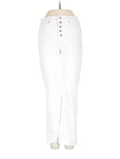 Pre-owned Veronica Beard Jeans Jeans In White